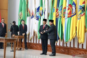 Mendagri melantik Suhajar Diantoro sebagai Wakil Rektor IPDN