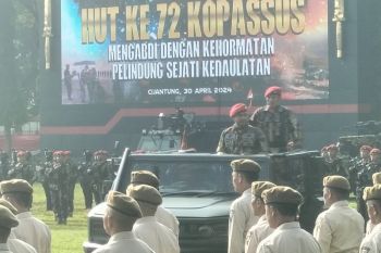 Panglima TNI: Kopassus harus tingkatkan SDM-teknologi alutsista