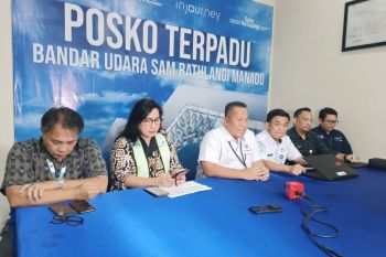 Bandara Sam Ratulangi Manado kemungkinan ditutup hingga Rabu siang