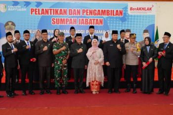 Pj Bupati Banyuasin lantik pejabat baru