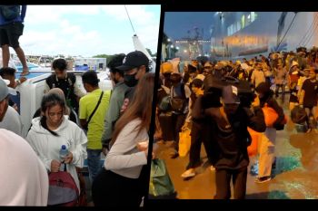 Arus balik di Pelabuhan Tarakan dan Pelabuhan Trisakti Banjarmasin