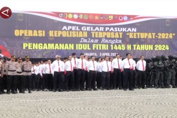 Pengamanan Polri selama musim libur Lebaran 2024