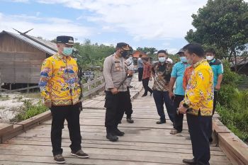 Pemkab Gumas kucurkan miliaran rupiah perbaiki empat jembatan