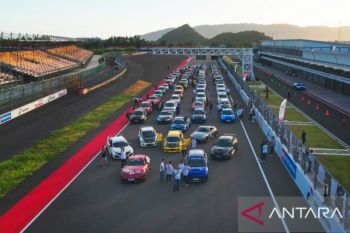 Subaru ukir prestasi di ajang JDM Run Time Attack di Sirkuit Mandalika