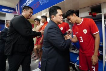 Ketum PSSI Erick ajak masyarakat doakan Garuda Mudah lolos ke Olimpiade