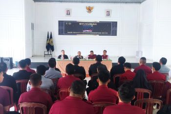 KadivPAS Kemenkumham Lampung beri arahan terkait pengamanan Rutan Kotabumi