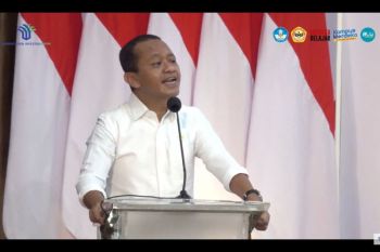 Menteri Investasi Bahlil mendorong mahasiswa kembangkan kemampuan wirausaha