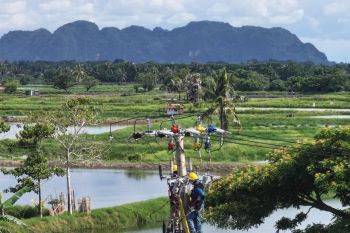 PLN menerangi rumah 876 keluarga di 33 dusun Provinsi Sulsel