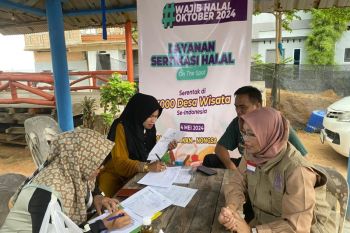 Pemerintah pacu sertifikasi halal produk makanan-minuman desa wisata