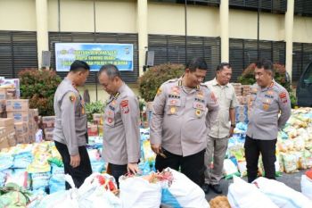 Polda Sulut kembali kirim bantuan untuk warga terdampak erupsi gunung