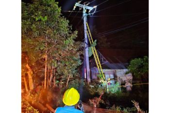 PLN pulihkan listrik sejumlah kabupaten terdampak cuaca ektrem di Sulsel