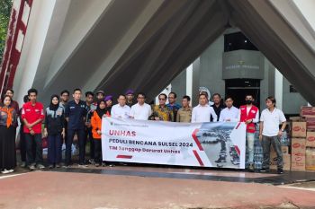 Unhas memberangkatkan lagi tim tanggap darurat ke Luwu