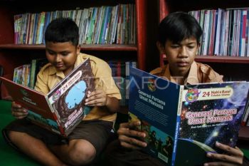 Rajin baca buku sejak kecil erpotensi dukung kinerja otak saat dewasa