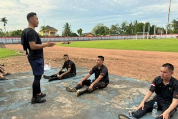 Lapas Sekayu Kemenkumham Sumsel bina fisik dan mental CPNS baru
