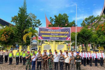 Sekda Mawardi Roska hadiri Apel gelar Pasukan Operasi Ketupat 2024