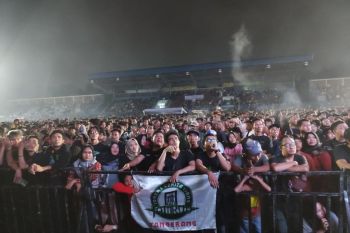 Konser Jamrud di HUT Cilegon meriah, dihadiri ribuan penonton