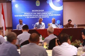 Bupati Bantul sebut penerapan SPBE untuk tingkatkan mutu pelayanan publik