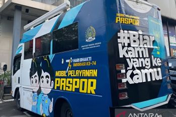 Mobil layanan imigrasi ada di Banten, Jabar, Jateng hingga akhir 2024