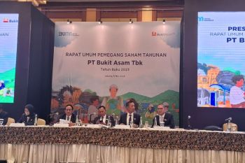 Bukit Asam bagikan dividen 75 persen laba bersih senilai Rp4,6 triliun