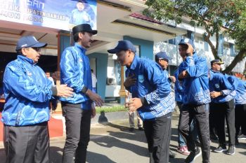 Bupati lepas kontingen Popda Banjar, target masuk lima besar