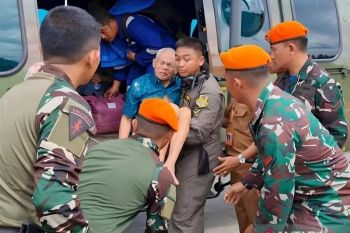 TNI AU mengevakuasi 143 korban banjir di Luwu Sulsel