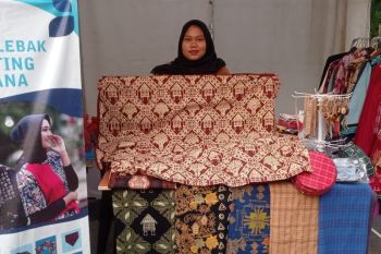 Omzet batik chanting khas Lebak kembali normal Rp250 juta/bulan
