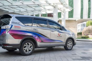 The Stones Hotel Bali dan TMMIN hadirkan "shuttle" ramah lingkungan