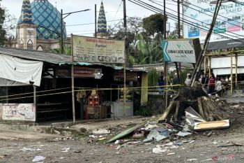 KNKT melakukan investigasi kecelakaan bus terguling di Ciater Subang