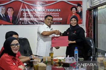 Ketua Gerindra Kota Mataram-NTB daftar Pilkada lewat PDIP