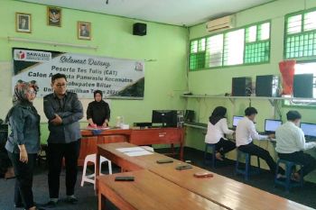Bawaslu Kabupaten Blitar lakukan tes tulis calon panwas kecamatan