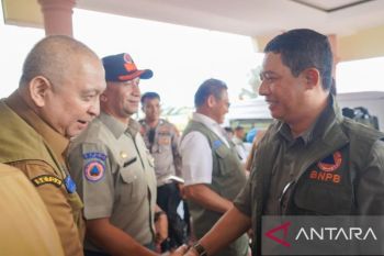 Kunjungi Daerah Terdampak Bencana di Sumbar, Plh Wali Kota Padang Sambut Kedatangan Kepala BNPB