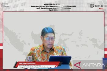 OJK beri sanksi empat pelaku pasar modal di Indonesia