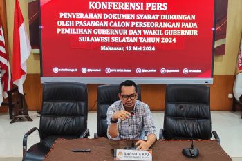 Lima KPU di Sulsel terima syarat dukungan calon perseorangan Pilkada 2024