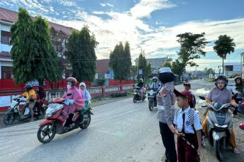 Polres Mamuju Tengah mengoptimalkan edukasi keselamatan berlalu lintas