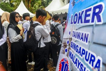 Pameran bursa kerja di Banten