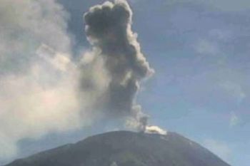 Lewotolok erupsi lontarkan abu tinggi 800 meter