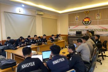 Polda Banten tingkatkan kemampuan jajaran humas melalui e-learning