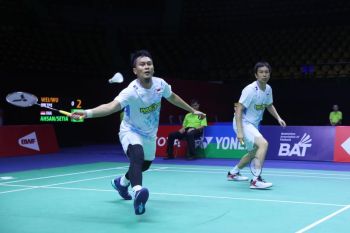 Bermain sabar jadi kunci Hendra/Ahsan melaju ke 16 besar