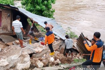 BPBD: Satu umah warga OKU Selatan  rusak berat diterjang banjir bandang