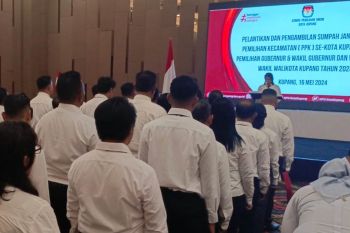KPU NTT minta ppk jaga integritas selama momen Pilkada 2024