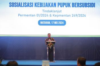 Kementan tambah alokasi pupuk bersubsidi untuk NTB, petani bisa tebus pakai KTP