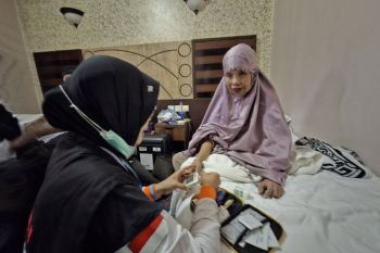 Nenek penyandang disabilitas netra berhaji setelah 14 tahun menanti