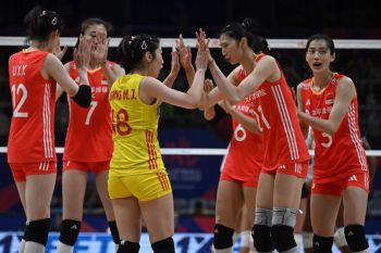 Timnas putri China tekuk Amerika Serikat  di VNL