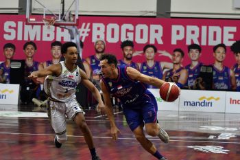 RANS Simba Bogor menundukkan Satya Wacana 97-81
