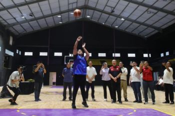 Hall Of Fame Arena di Medan sudah standar FIBA