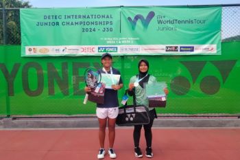 Petenis Anjali Kirana borong gelar juara Detec International  Junior
