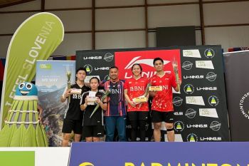Tiga wakil Indonesia juara Slovenia International Series
