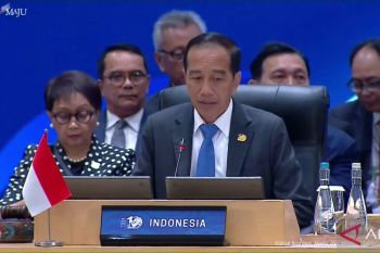 Jokowi conveys Indonesia's four initiatives at World Water Forum
