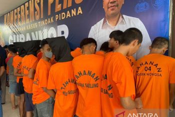 Polisi tangkap 47 tersangka pencurian motor di Batam