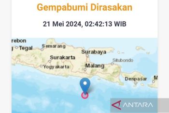 Gempa bumi magnitudo 5,3 guncang Malang Jatim